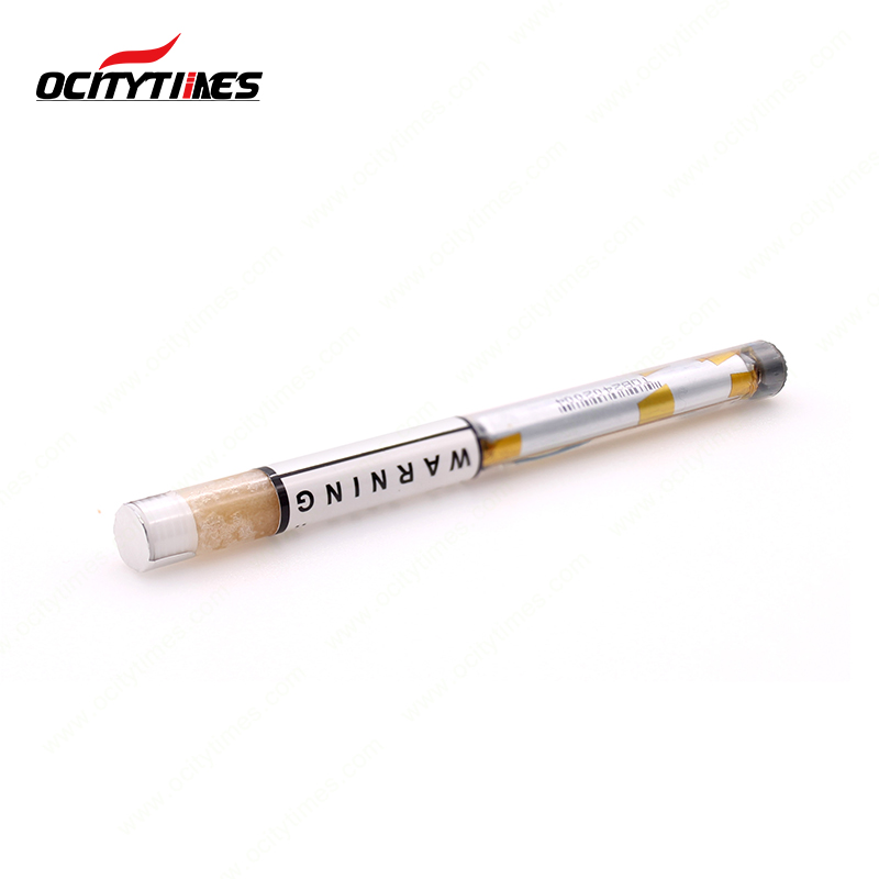 Jail using soft tube flavored disposable e cigarette with custom sticker